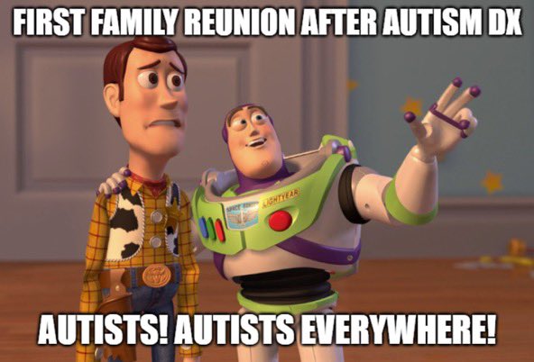 Gentle Reminder:

Autism is predominately genetic and runs strongly in families. 

#AutismAcceptance