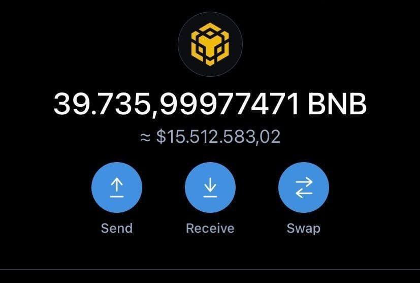 You will receive 5 $BNB = $2,650.00 in your wallet, just like, follow and rt, Retweet pinned  post.

📢Retweet Link- twitter.com/SahaTechnical/…

+Drop your #BNB (Bep20) wallet address📌
#binance #bnb #bitget #btc