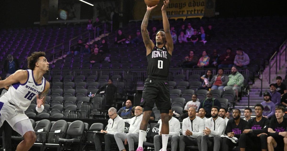 G League Ignite's Ron Holland has averaged 23.2 points over his last five games, rebounding from a November slump. Despite this, his low three-point, free-throw percent
check #NBA #NBAPlayINTournament