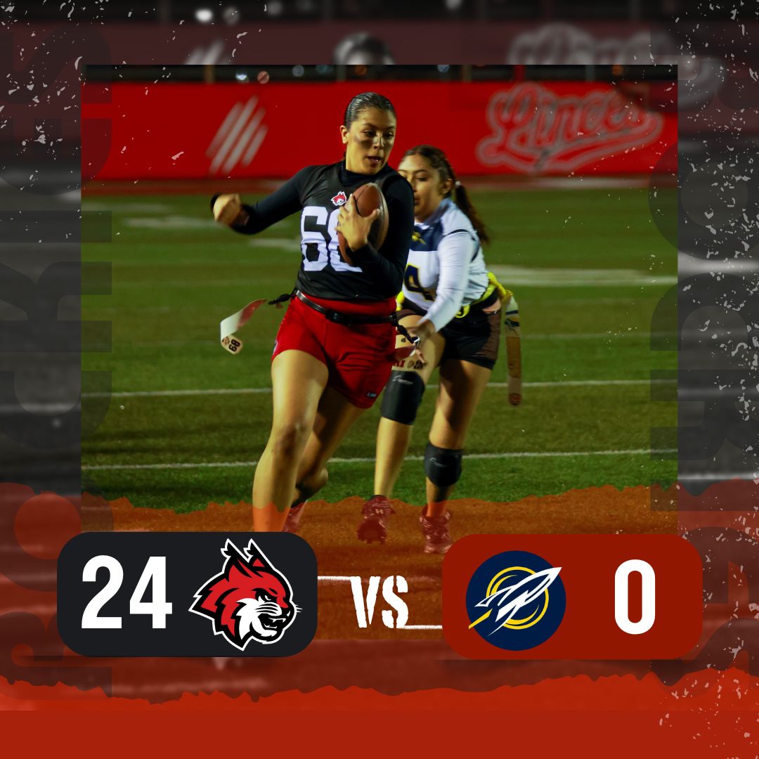 LincesMex's tweet photo. Conoce el marcador final de nuestra categoría Rookies de Flag Femenil. 🐾 ¡Bien jugado, Linces! 🏈 #LincesMéxico #W4E #Flag https://t.co/Q70O9AfXdM