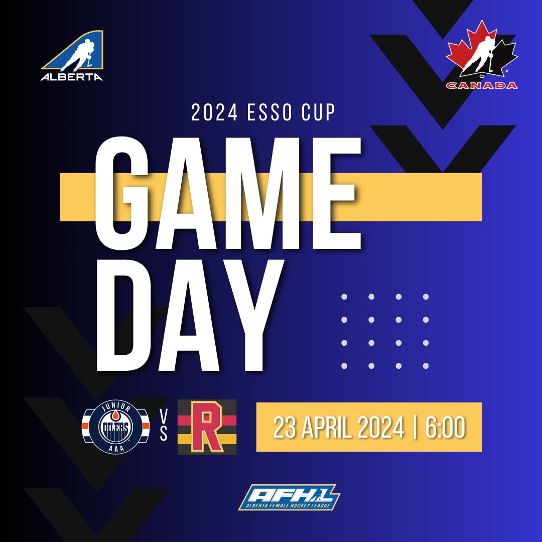 Today is day 3⃣ at the 2024 Esso Cup! The @jroilers are facing the Regina Rebels at 6:00PM!

Watch➡️bit.ly/Esso_Game3

#AlbertaBuilt | #AFHL | #EssoCup | @HockeyCanada | @HockeyAlberta