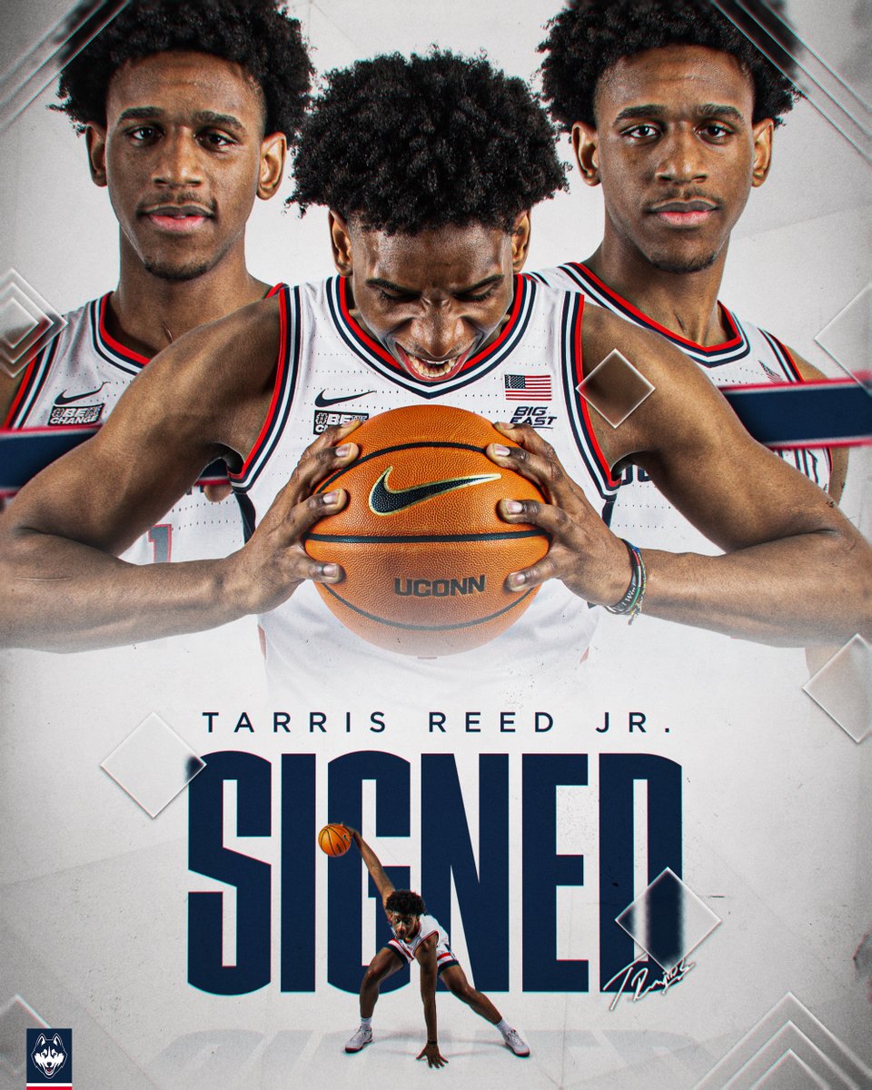 OFFICIAL ✍️ Welcome to Storrs, Tarris Reed Jr. ‼️