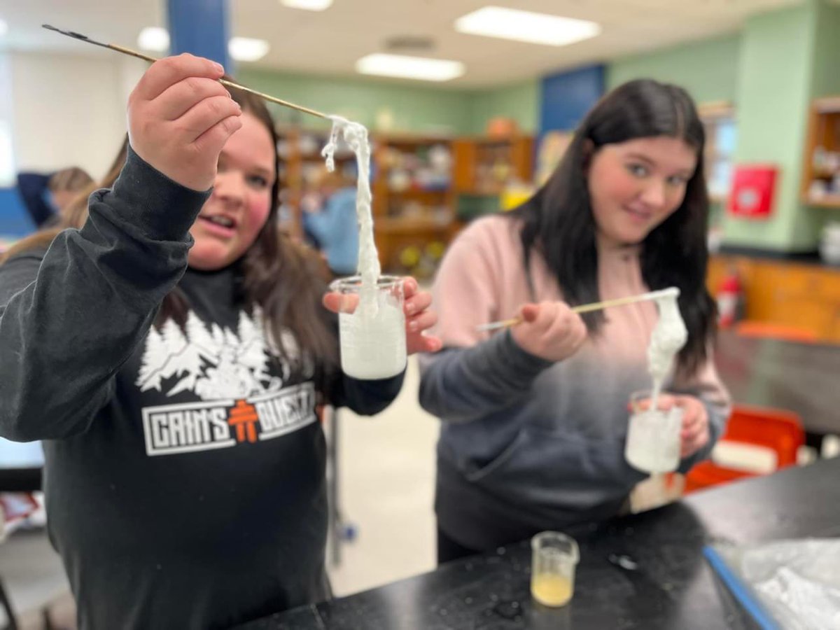 “Does it Dissolve?” Grade 7’s testing the solubility of certain solutes in different solvents. @NLSchoolsCA @MsMaracleJRS