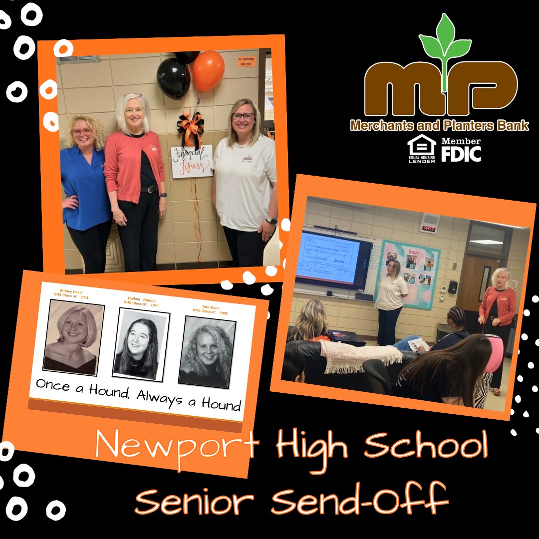 We love being a part of the NHS Senior Send Off! Such a great day for the students and our community! Thank you to Mrs. Bradley and everyone at NHS who helps make this happen. Congrats class of 2024 – go out there and be smart with your money! #mpbank