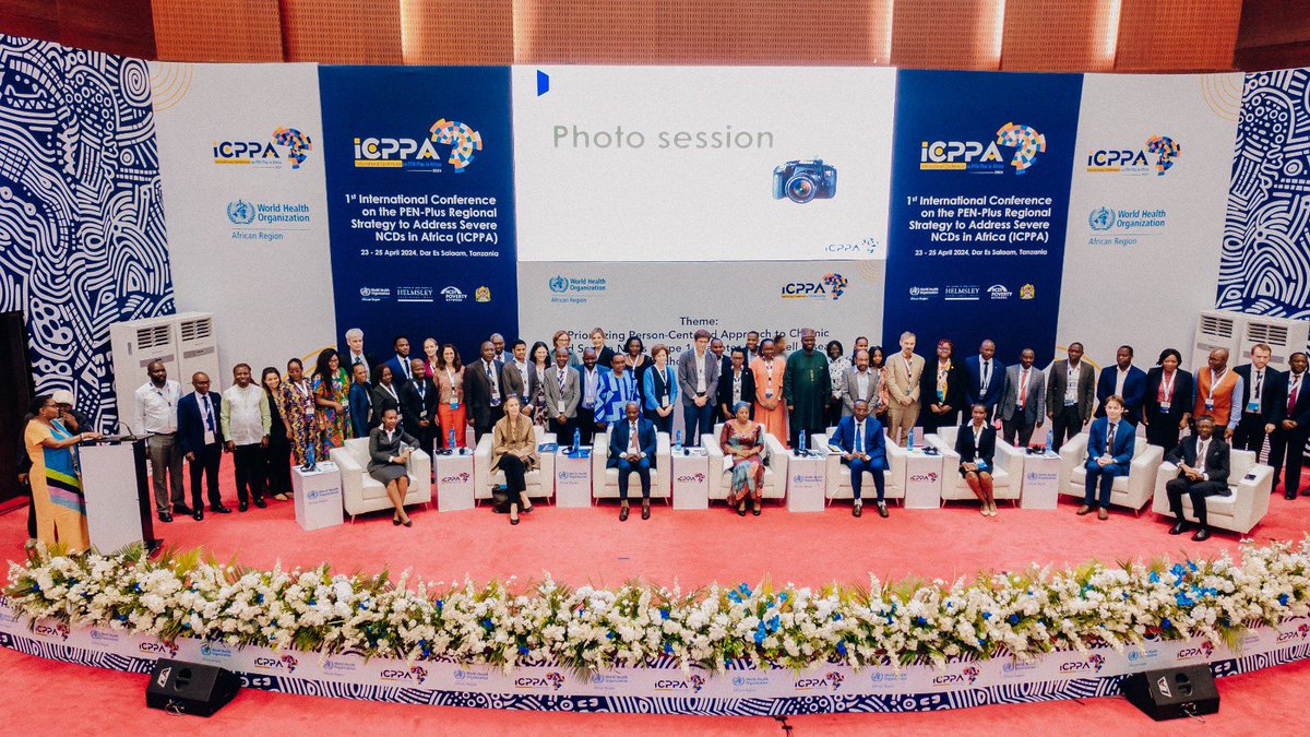 With a strong commitment from stakeholders, we're making strides to #BeatNCDs at all levels. Discussions at the opening session of #ICPPA2024 focused on augmenting partnerships to fast-track the PEN-Plus strategy in Africa. @WHOAFRO, @HelmsleyTrust, @NCDIpoverty