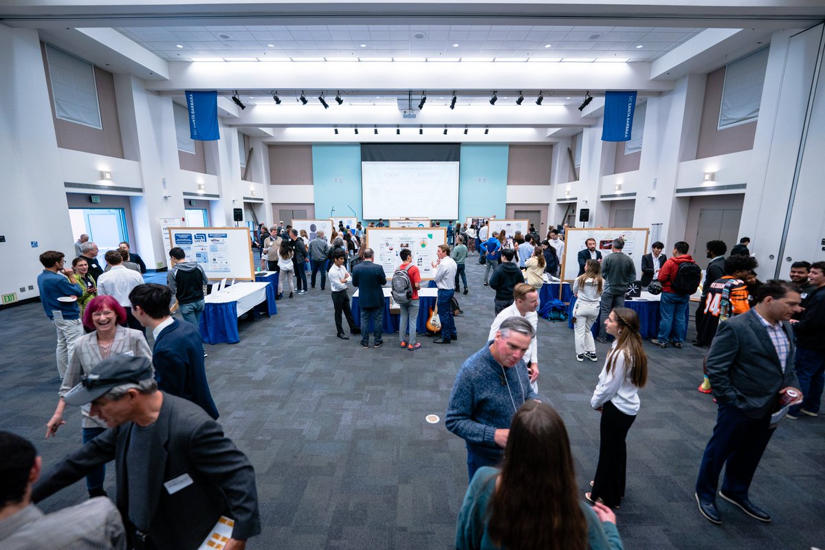 UC Santa Barbara’s New Venture Fair is this Thursday, April 25 at 5PM, at Corwin Pavilion. The Fair will highlight the business ideas of 18 student teams in a trade show format, complete with product demonstrations and poster board presentations 🌟 RSVP: eventcreate.com/e/technology-m…