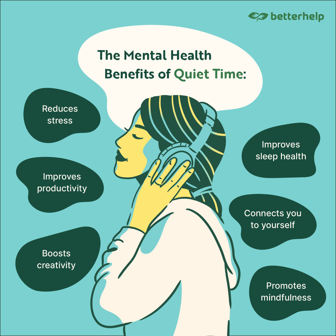 Shhh… Do you hear that? It’s the sound of you taking a moment of peace and quiet. Sounds nice, right? Here are some of the benefits 🙉 (sources: healthline.org and hbr.org)