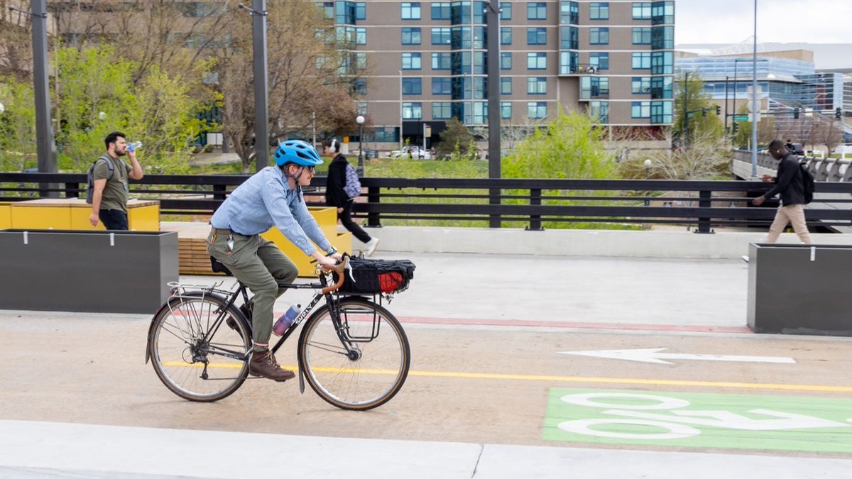 This Earth Week we're biking, skating, and walking to camps with @AurariaSCP.