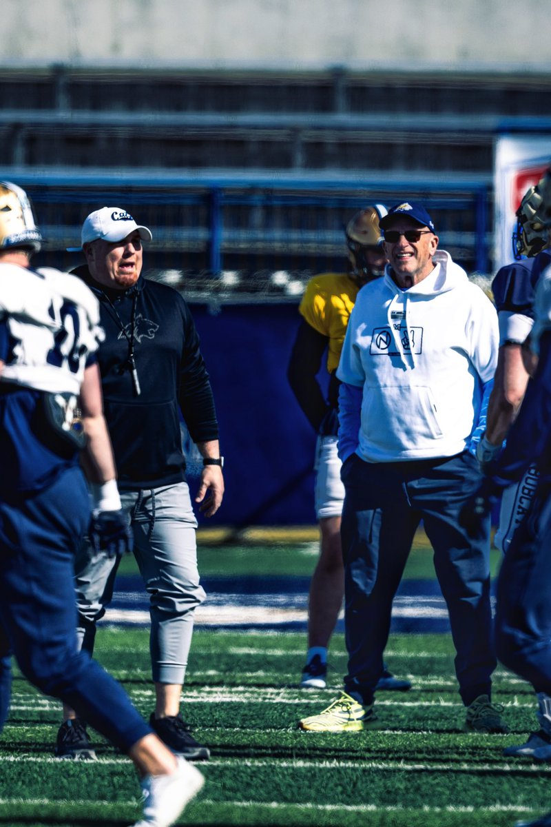 It was a privilege to have Bobcat legend and Hall of Famer Coach Bill Kollar share his wisdom with us last week! #BobcatBuilt #On2