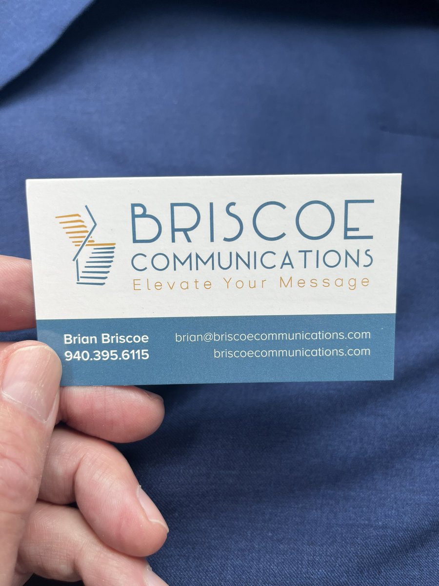 New business cards!
