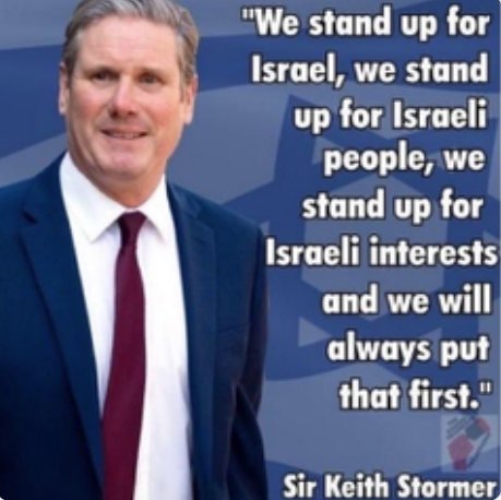 Probably 'Israel does have that right'....
#PalestineHolocaust
#NeverStarmer