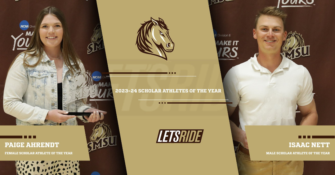 SMSU student-athletes honored at Mustang Athletic Awards Ceremony bit.ly/3UxksLj 📺 nsicnetwork.com/smsumustangs/?…