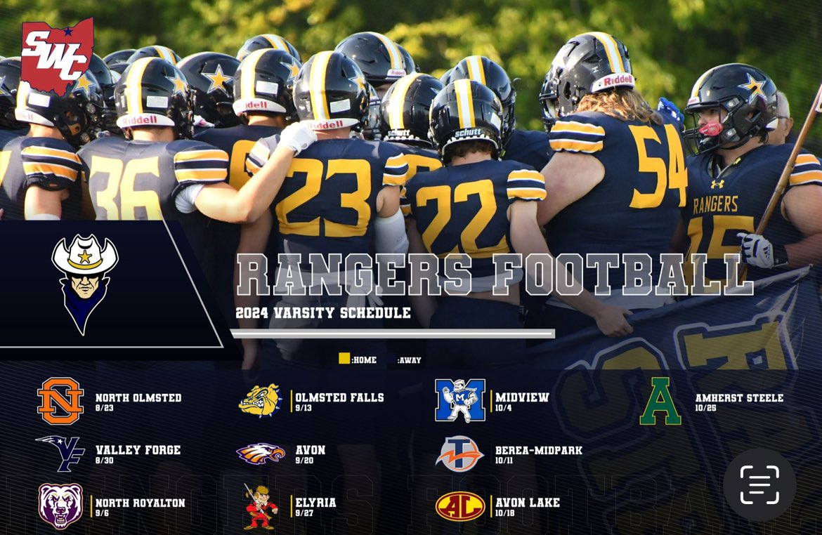Here’s your 2024-25 Varsity Football Schedule!