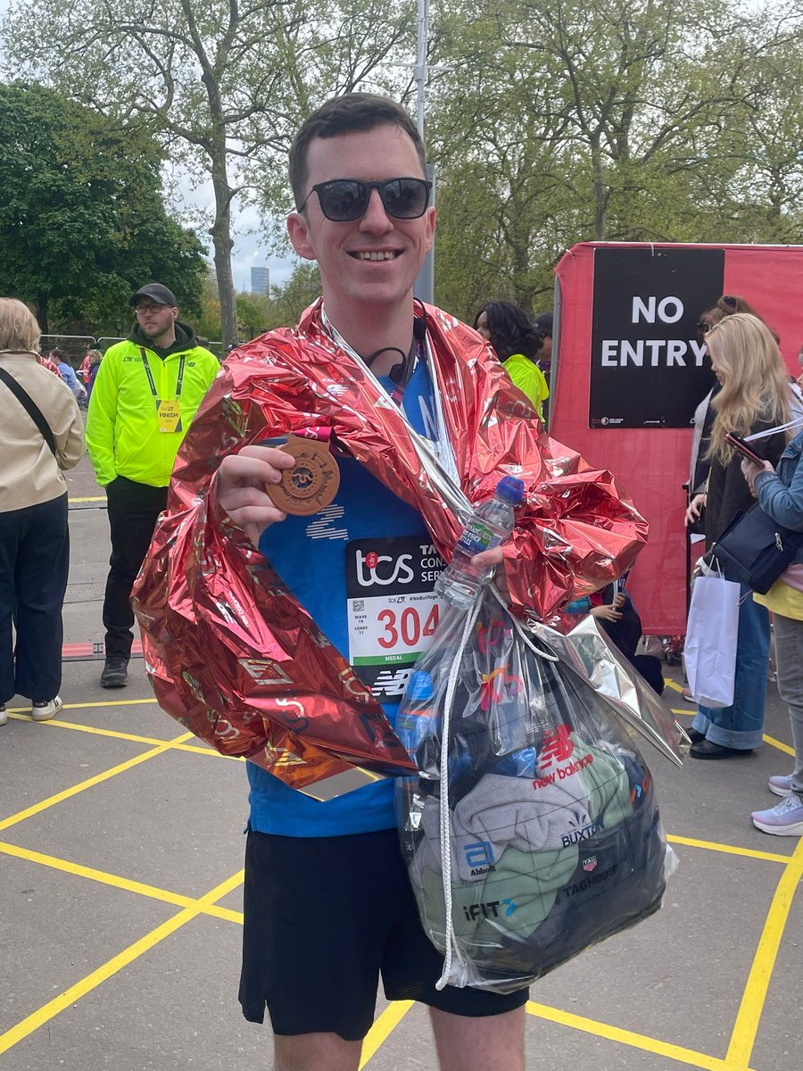 We are so proud of our BA (Hons) Early Years student Dean Sullivan who ran the London Marathon on Sunday and raised money for Great Ormond Street Children's Hospital. Congratulations!