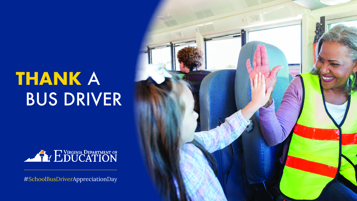 Thank you to our incredible bus drivers throughout the commonwealth who safely transport our students everyday! #SchoolBusDriverAppreciationDay