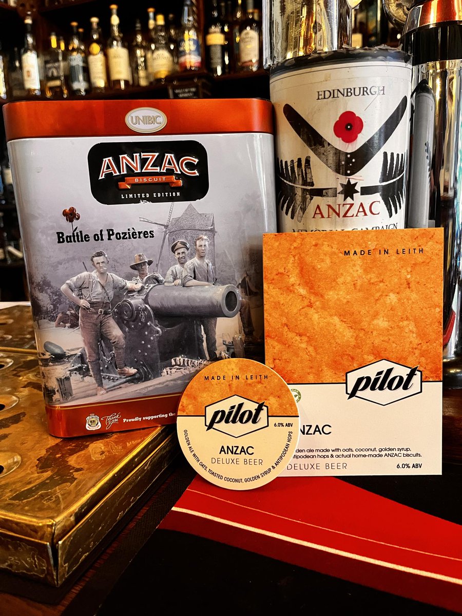 This Thursday will be launch the 2024 ANZAC Biscuit Ale by @pilotbeeruk And as usual, we will be asking for ANZAC Biscuit donations to serve with the beer. Anyone bringing in a batch will receive a free pint