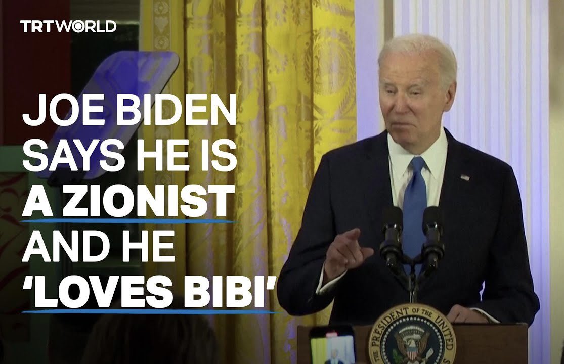 Zionism is racism.
Biden is zionist.
Biden is racist.