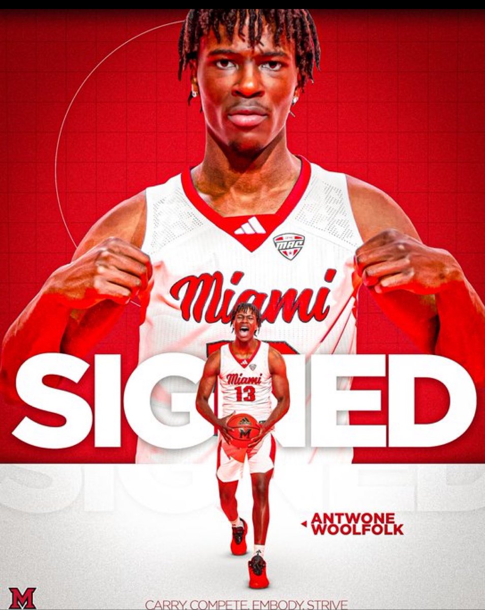 ChetMason32's tweet photo. Welcome to the @MiamiOH_BBall family my guy! @AntwoneWoolfol1 
#LoveAndHonor
BrushBasketball https://t.co/KgJN6AIecp