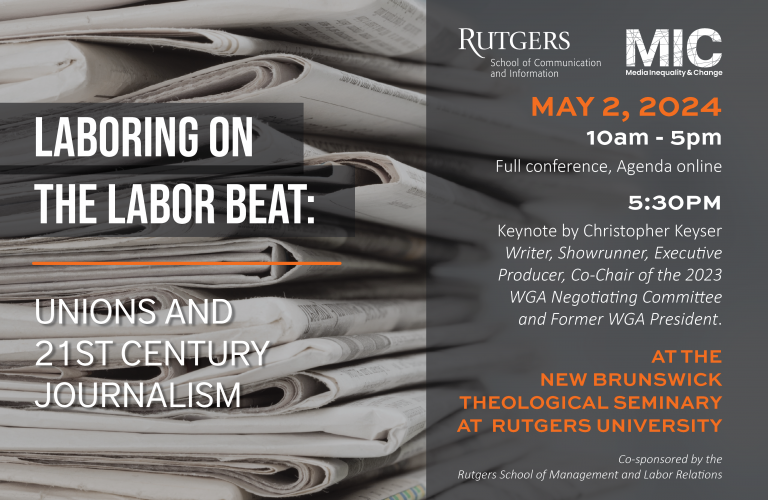 Our upcoming 5/2 on Rutgers campus! Check out the full lineup of folks, incl @sarahljaffe @catchatweetdown @ProfTWolf. Keynote by @chrskeyser REGISTER👇 asc.upenn.edu/news-events/ev…
