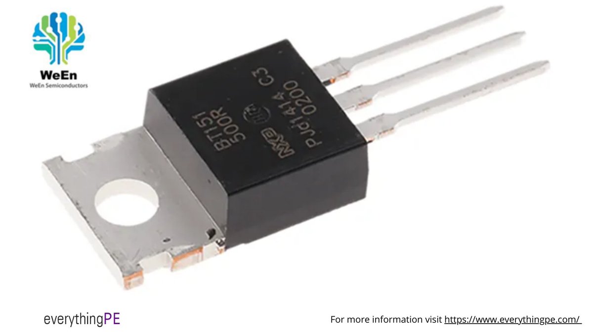 Introducing 500 V Passivated Thyristor from WeEN Semiconductors for Switching Applications

Learn more: ow.ly/u9T150RmqvJ

#products #datasheet #manufacturing #quotation #switching #rectifiers #thyristors #powerconversion #powermanagement #powerelectronics