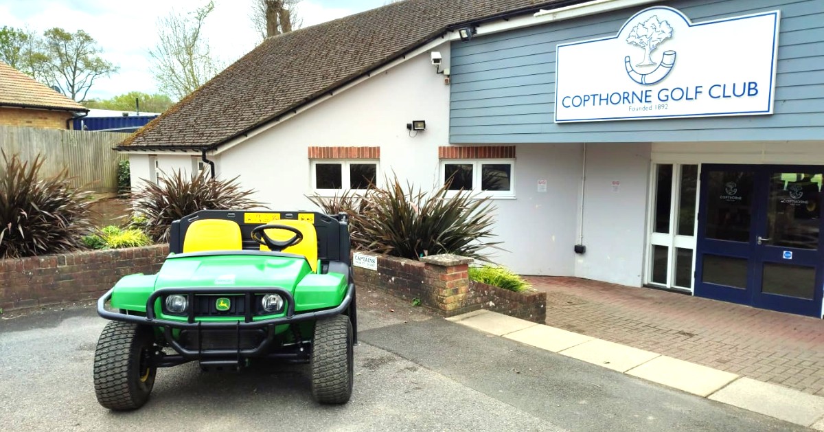 Copthorne Golf Club's 2nd John Deere 6X4 from Tuckwells!!!

This was delivered by Lee Fisher from our Framfield Depot! 

Thank you for your continued business Copthorne Golf Club

 #GolfDelivery #GolfSupplies #GolfingLife #GolfEquipment #GolfersCommunity