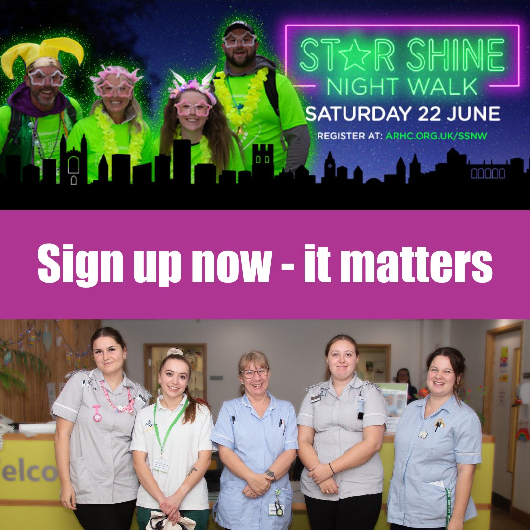 🌟 Your participation in events like #StarShineNightWalk helpsmaking every moment count. Just £45 creates a patient's life story book, £100 funds Christmas presents for patients & £158 covers a month of heating for a family apartment. Join us: ow.ly/KmCV50RmnCC