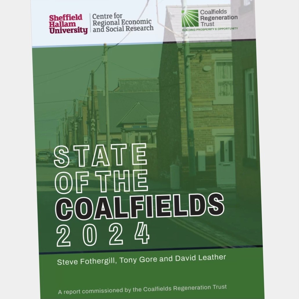 The consequences of the loss of the coal industry are still being felt, even in the generations that are too young to have ever worked in the industry. From @CoalfieldsRegen's State of the Coalfields 2024 report. #coalfields Read it here 👇 coalfields-regen.org.uk/research-and-r…