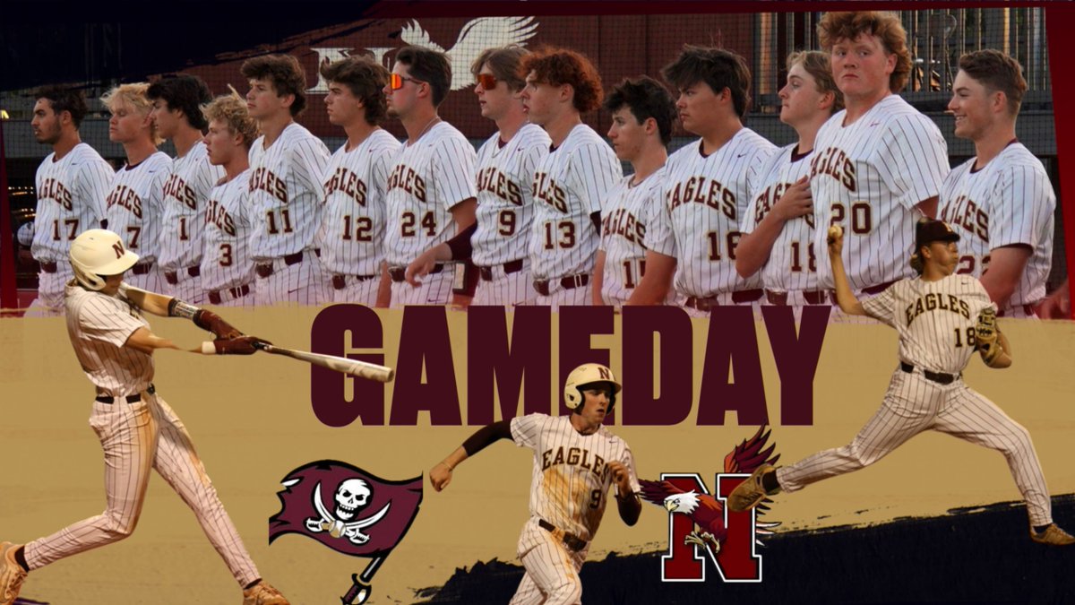 GAMEDAY!!! Niceville Eagles host Navarre Raiders tonight at 'The Hill'. Come out and Support the boys in their last Home regular season game. Var- 7:00 pm (First Pitch) #LeaveNoDoubt | #AllN | #PTC