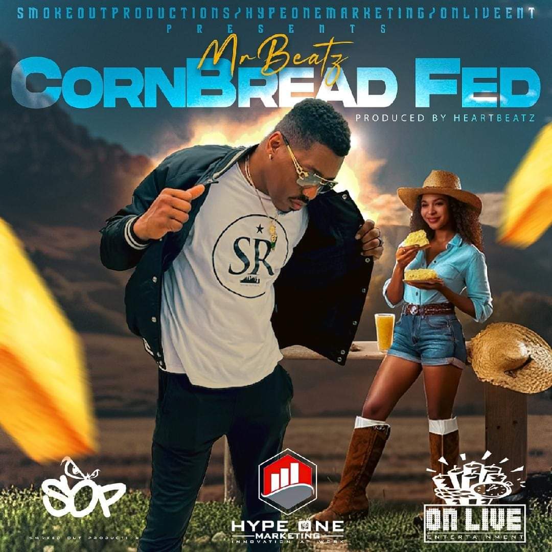 Available now on #Spotify 
MrBeatz 'Cornbread Fed'
Stream Here: tinyurl.com/27nqzr8r