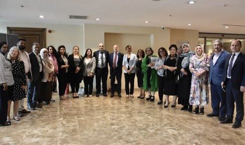 In Erbil today discussing women political and electoral representation with members of UNAMI’s women advisory group in the Kurdistan Region along with civil society representatives. Looking forward to early and participatory elections in the KR. @UNIraq