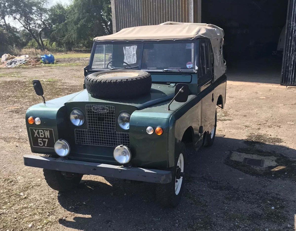 Land Rover Series 2a Ad – on eBay here >> ebay.us/QBdeF0 #landrover #classiccar #classiccarforsale #ad