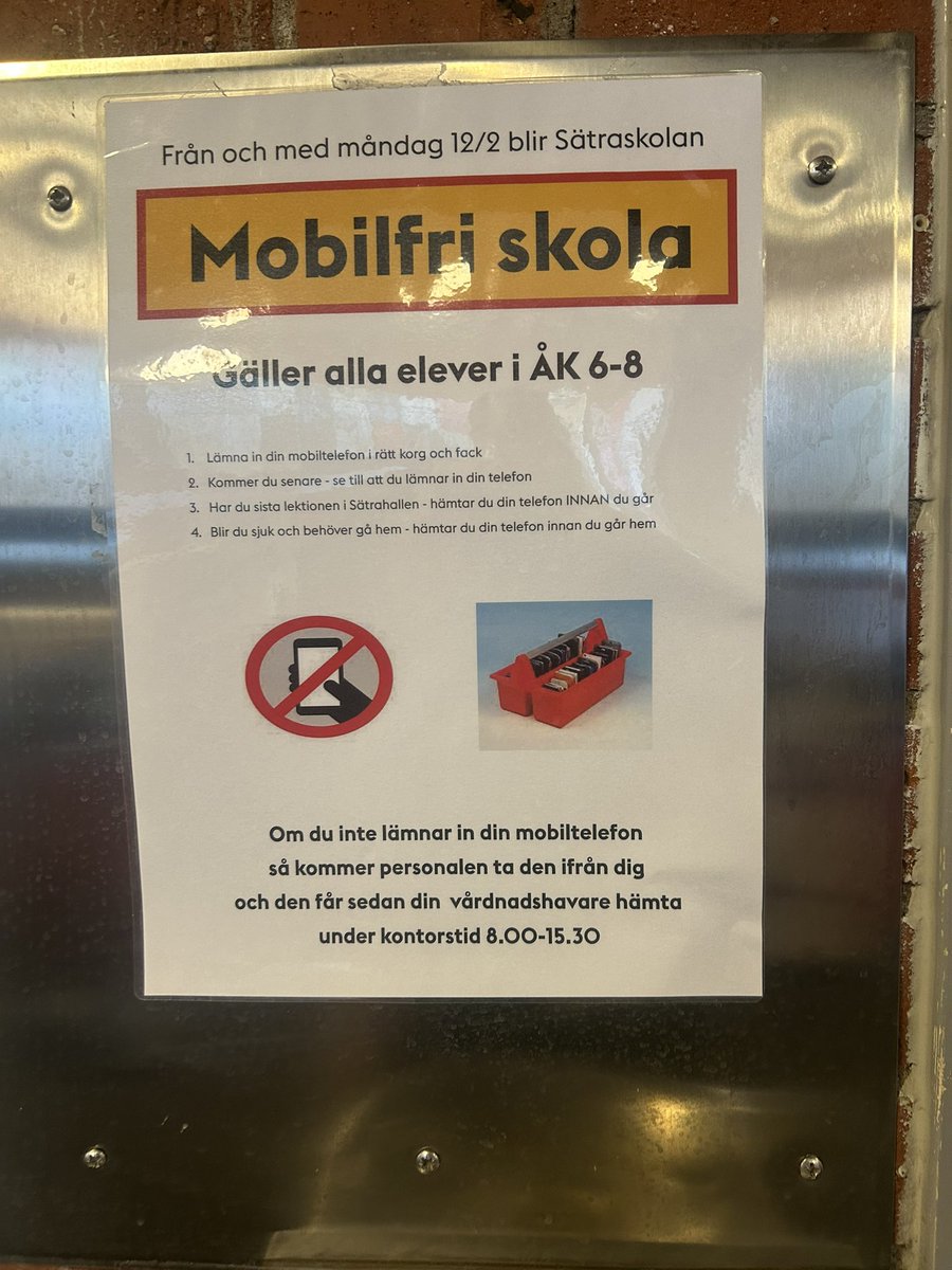 Sätran koulussa Tukholmassa näin.