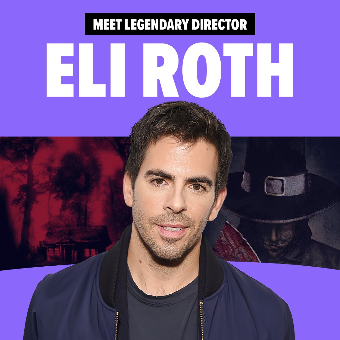 He directs, he acts, and now, he's our newest FAN EXPO guest. Meet iconic horror director and actor Eli Roth (Thanksgiving, Cabin Fever, Inglourious Basterds) in Denver this July. Get your tickets now. spr.ly/6016bcjjw