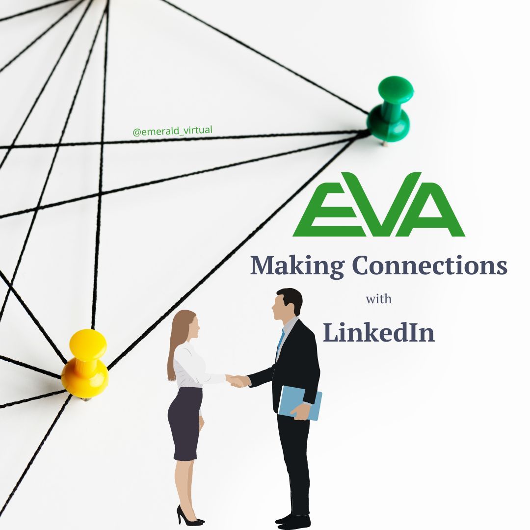 emerald_virtual's tweet photo. How can a virtual assistant help you make connections on LinkedIn? 

Find out in our latest blog: https://t.co/5f97zrbSUQ https://t.co/tHkvLWw3GM