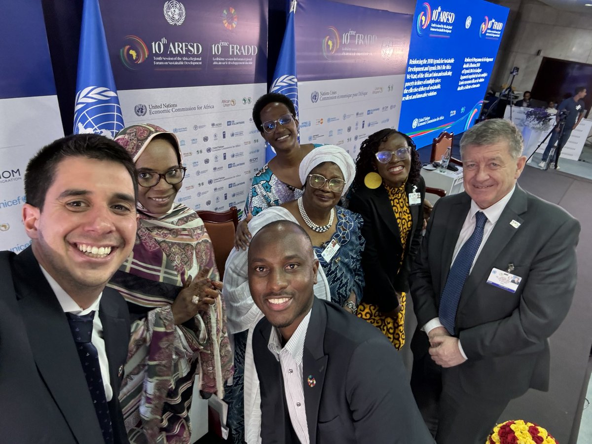 Happy to join an intergenerational dialogue during the African Regional Forum on Sustainable Development about the importance of advancing on meaningful youth engagement in the process of the @UN Summit of the Future #Youth2030 🇺🇳