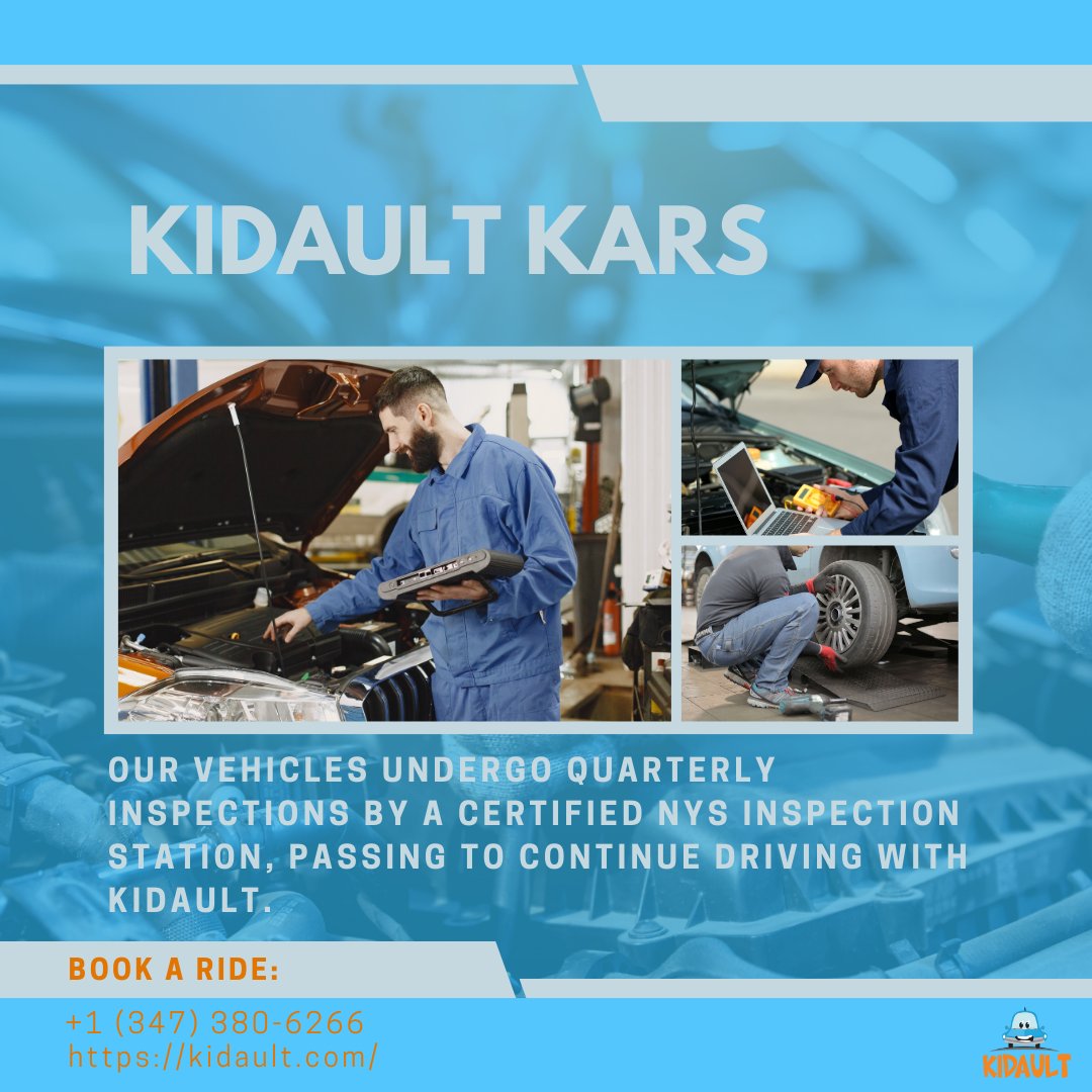 Safety is our top priority! Every quarter our vehicles get an inspection at a NYS inspection station and must pass to continue to be an in-crowder. 🚗✅

#UESkids #NYCfamily #nyckids #brooklynkids #parkslopeparents #carseat #childsafety #mommyblogger #familytravel #NYCtravel