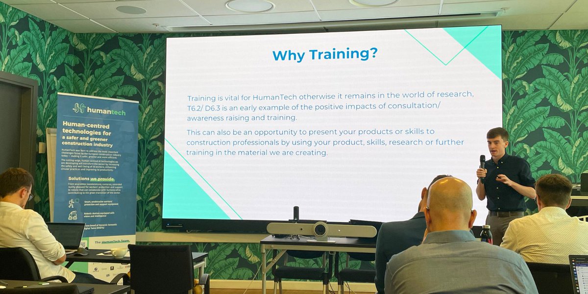 On the 2nd edition of our 'Discover the #HumanTechWork' series, we dive into our WP 6: Human Factors – Training, Usability and Assessment, presented by @gloria_callinan, Project Support Officer at @TUS_ie.

Learn more! 👉 humantech-horizon.eu/2024/04/23/hum……

@DFKI @tecnalia @baua_de