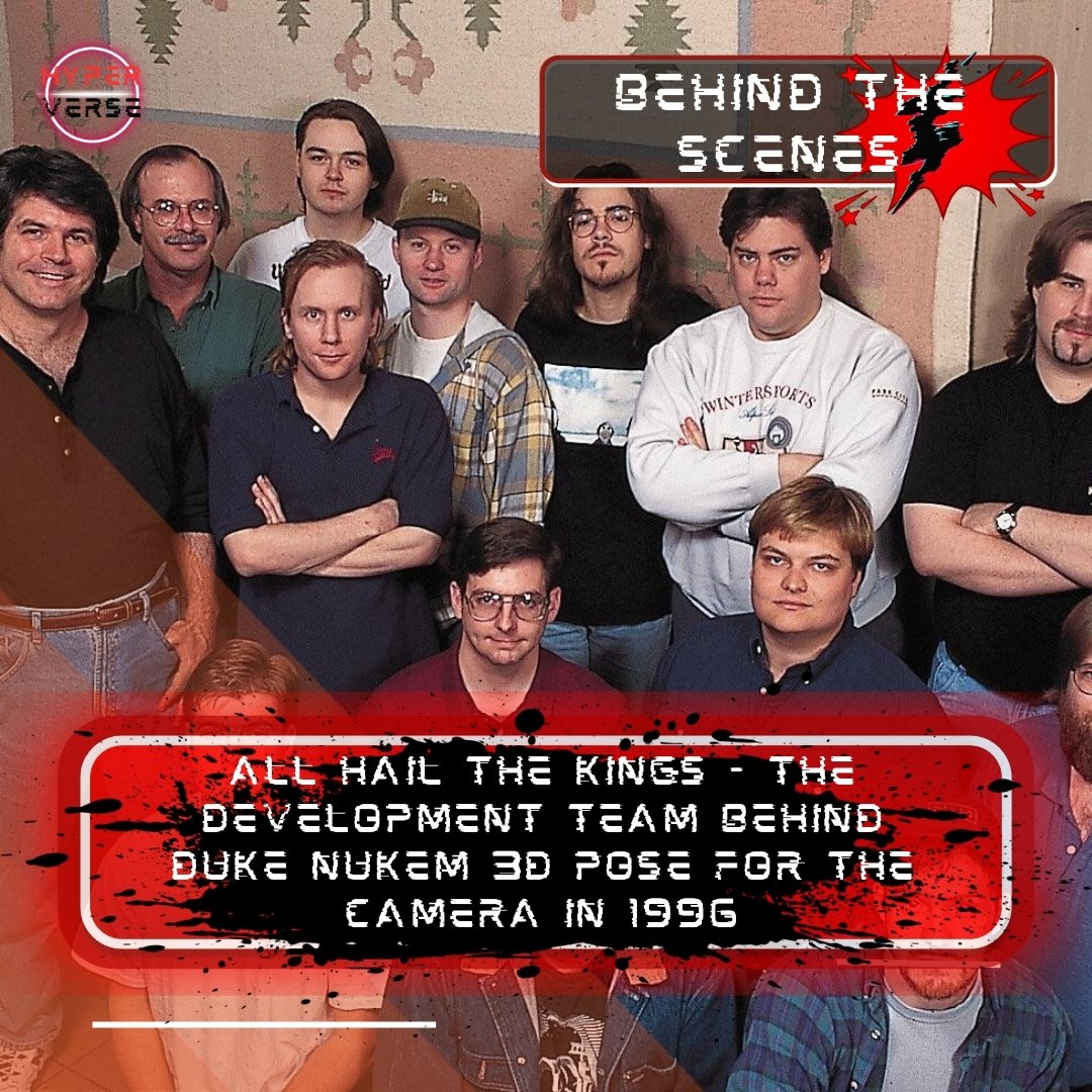 They never knew the legacy they were going to make. @ScottApogee's old-school @3DRealms' 8-man development team created the legend as we know him today. 👾