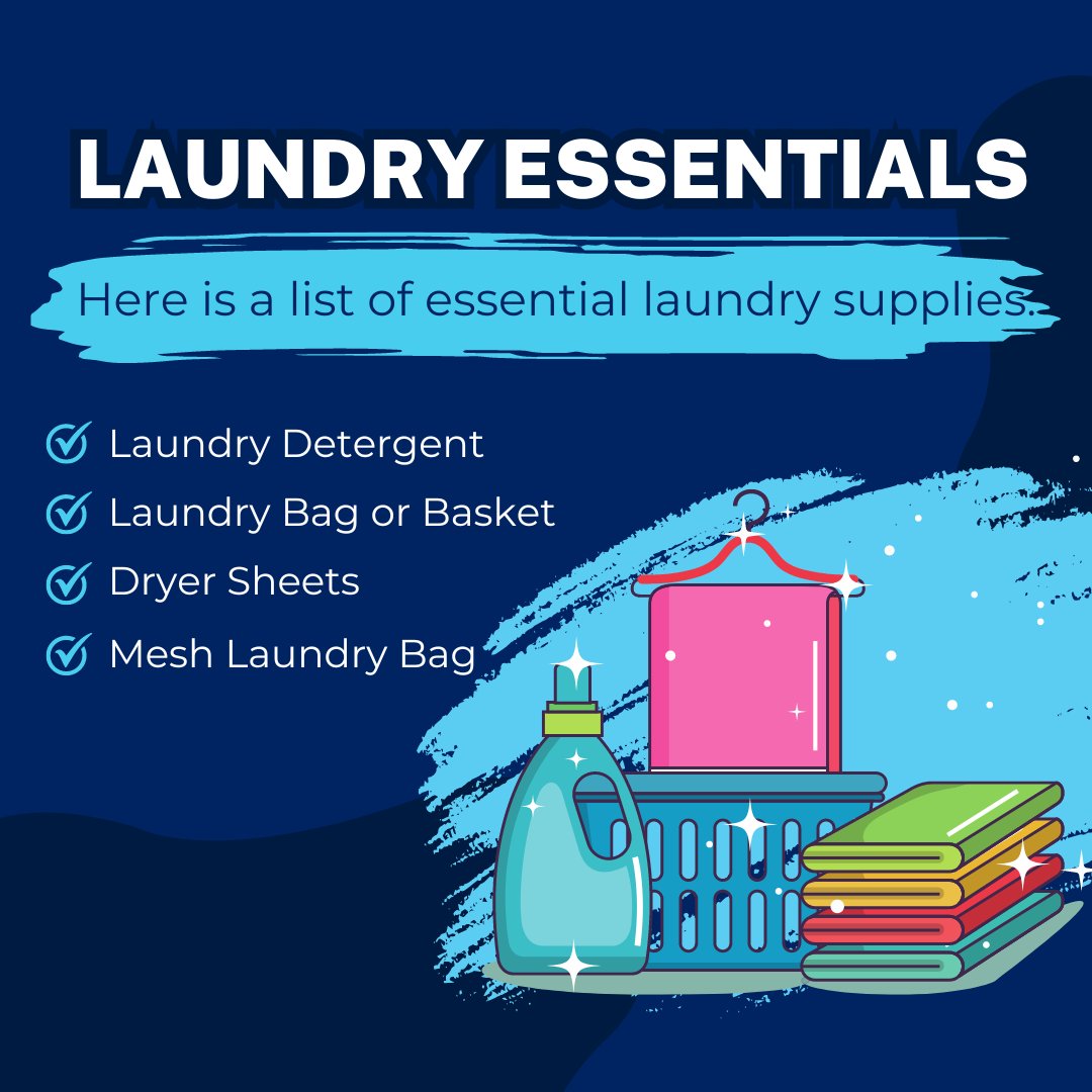 When doing laundry on your own for the first time you may not know what you need, which is normal for college students who are on their own for the first time. Here is a list of some laundry essentials.

#collegesuccessskills #laundryessentials #collegeskills #lifeskills