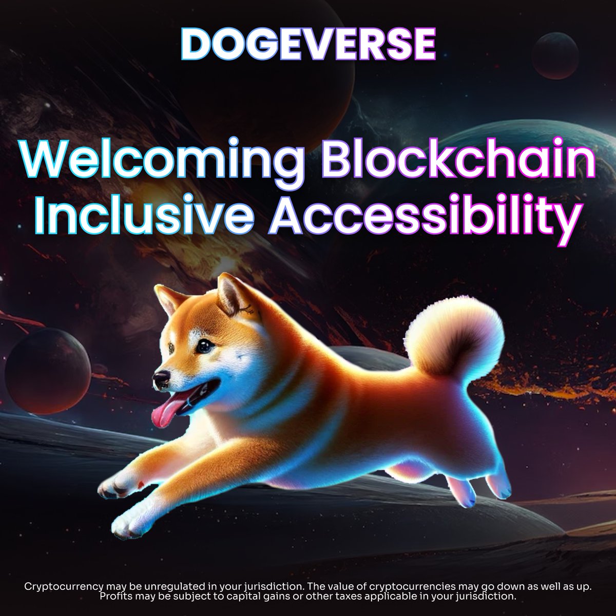 🌍 Welcoming #Blockchain Inclusive Accessibility! 🚀

#DOGEVERSE extends its arms to a broad spectrum of enthusiasts, ranging from #Ethereum devotees to those favoring the swift, economical advantages of #Solana or #Polygon, nurturing a varied and inclusive community. 🐶✨