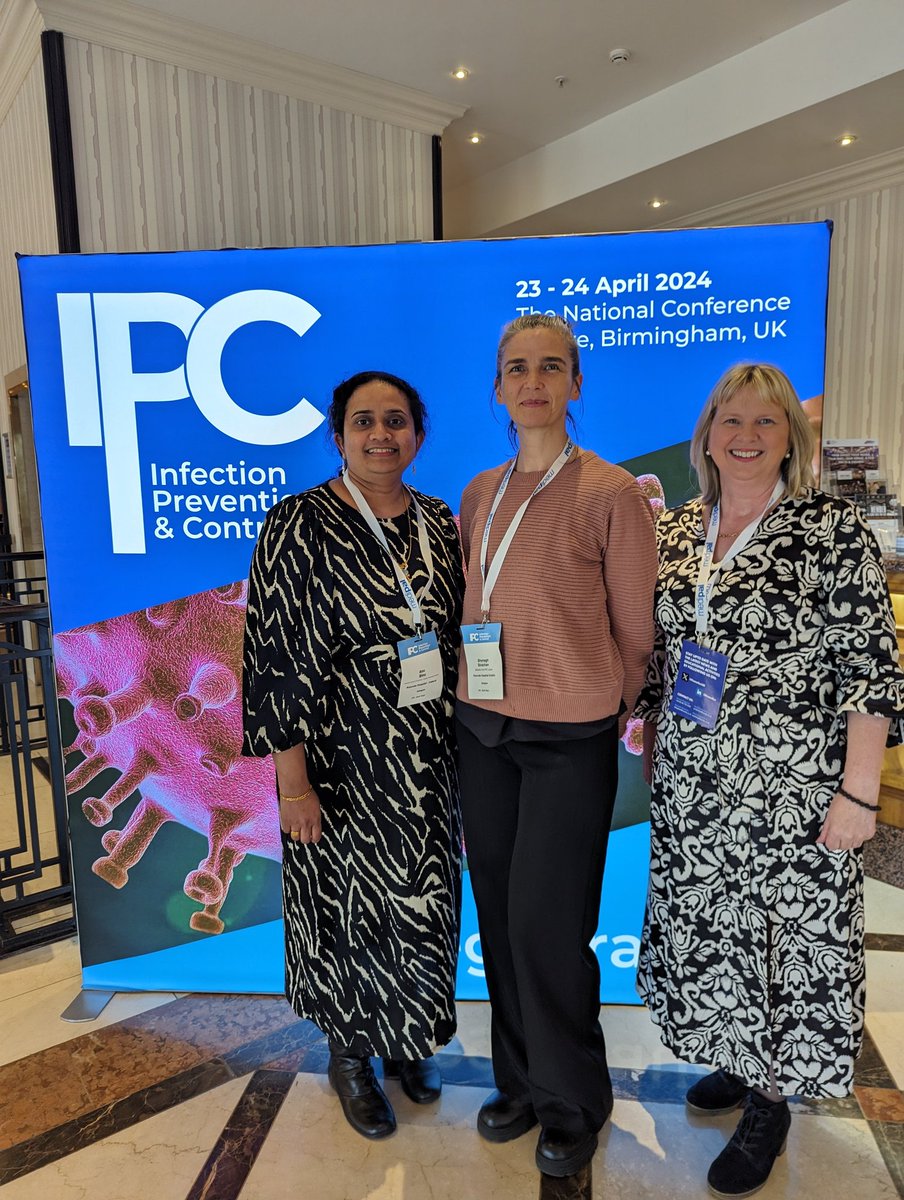 Great to catch up with colleagues at the #IPC24 National IPC Conference @Anubinu4 @RotundaHospital