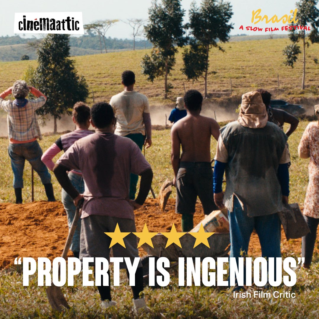 Property (2022) draws on various themes from colonialism, social media outrage, capital punishment and climate change. The second feature by Daniel Bandeira is a highly entertaining thriller with important political messaging. 🎟️ This Saturday: cinemaattic.com/product/propri…