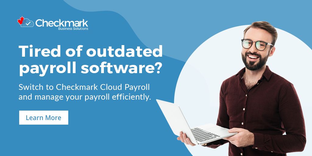 Is your business stuck with outdated payroll software? Try Checkmark Canada Cloud Payroll now and experience hassle-free payroll management. 
Learn More - buff.ly/3lMa0RD
#PayrollSoftware #CheckMarkPayroll #EffortlessPayroll