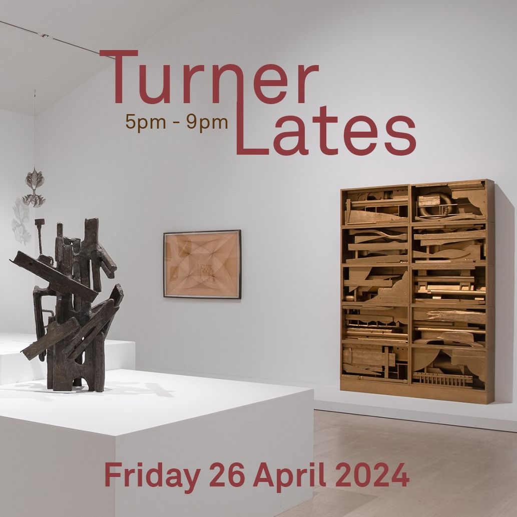 TCMargate's tweet photo. Our next #TurnerLates is this Friday. Bring your friends to enjoy our current exhibitions after hours 🌅
Open until 9pm, with live DJ sets by Margate Radio's Rhiannon Edwards and Shirley Ottou.
Tickets available: https://t.co/oi8O0ndPPr
#BeyondForm #ArtAfterHours https://t.co/ypXBCpfnDZ