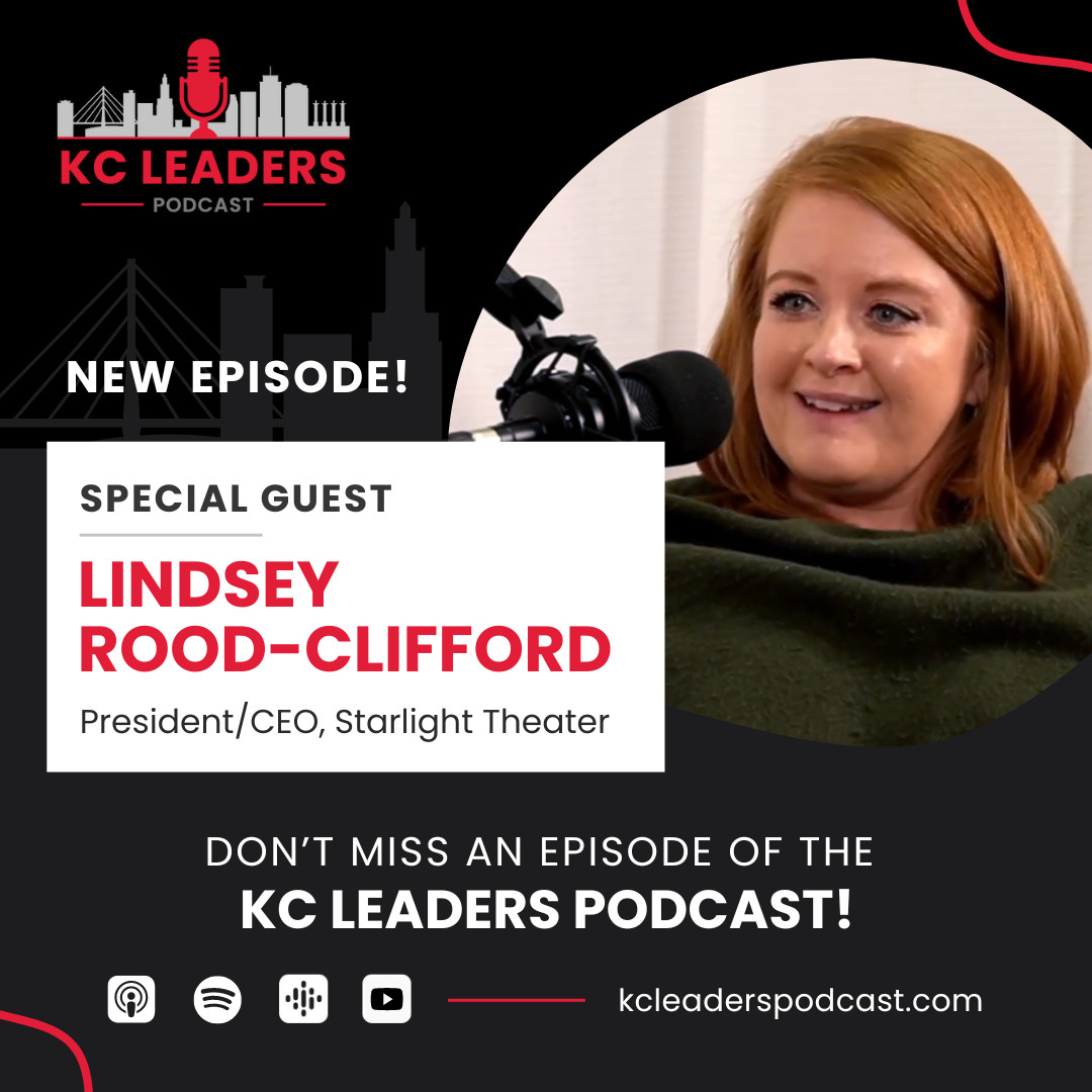 kcleaderspod's tweet photo. Lindsey Rood-Clifford, president and CEO of @KCStarlight, shares her insights on the importance of arts education, the future of the KC arts scene, and the challenges and opportunities facing our community.

Listen now: https://t.co/5eizjTJBJn

#podcast #kansascity #kcleaders https://t.co/KMarpWq0sm
