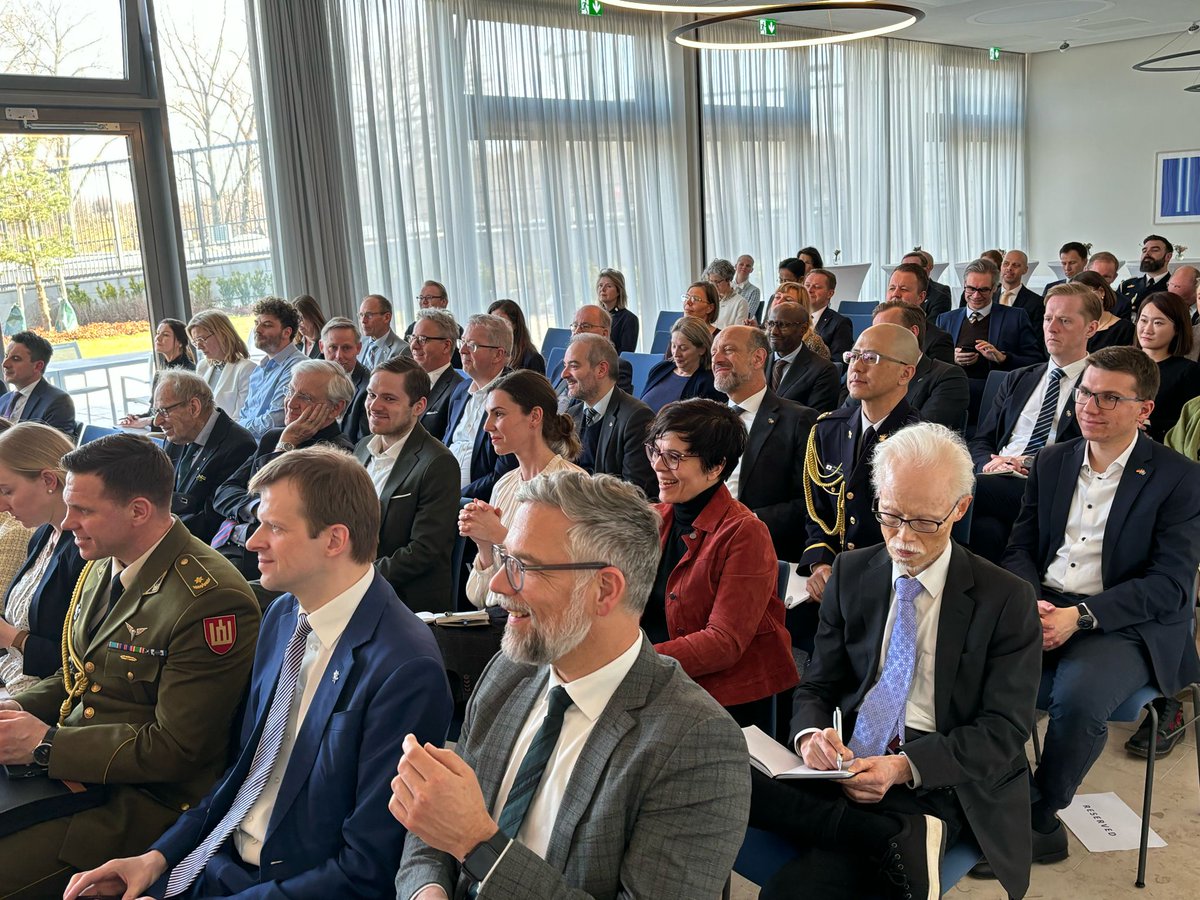 Support of 🇺🇦, more deterrence by denial were topics at our stop on the “Road to #Nato’s Washington Summit” @TyskaAmbassaden with 🇸🇪 & 🇱🇹 defence min @PlJonson and @LKasciunas, Gen. Claesson @Conseiller0301 & speakers from 🇪🇪🇱🇻🇱🇹🇫🇮, @FOI & Swedish Atl Council.