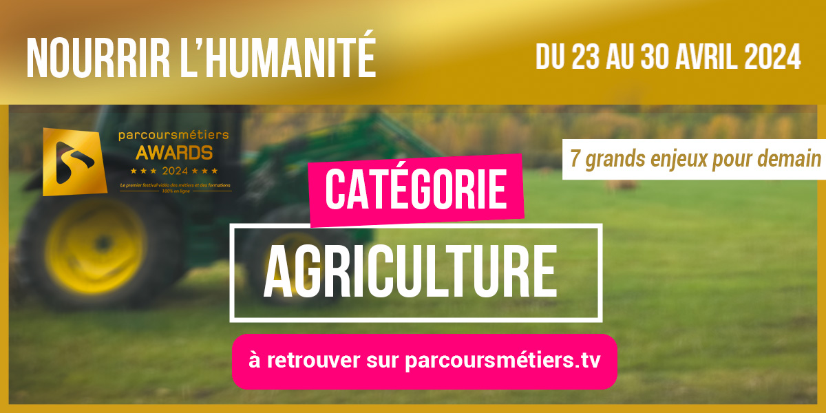 🎓' NOURRIR L'HUMANITÉ'🎓 📢 Vous avez jusqu'au mardi 30 avril pour voter pour la vidéo de votre choix ! ➡️ Rendez- vous sur le lien : parcoursmetiers.tv/page/46-progra… #PARCOURSMETIERSAWARDS #JEFILMEMAFORMATION #concours #formations #orientation #jeunes #videos #education