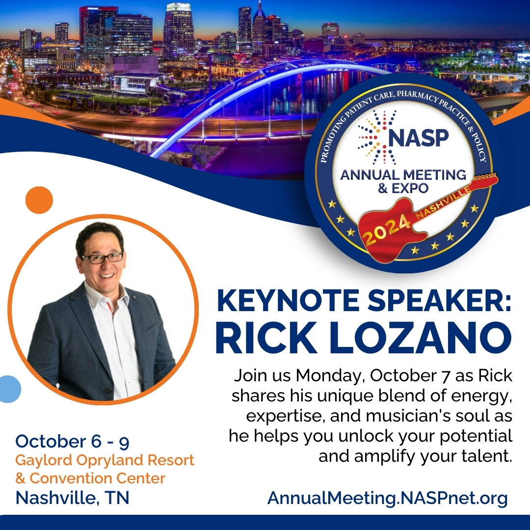 NASP is thrilled to welcome Keynote Speaker, Rick Lozano. Please join us to experience his unique blend of energy, expertise, and musician's soul. Register today at bit.ly/3UDeJnH #NASPAnnual2024