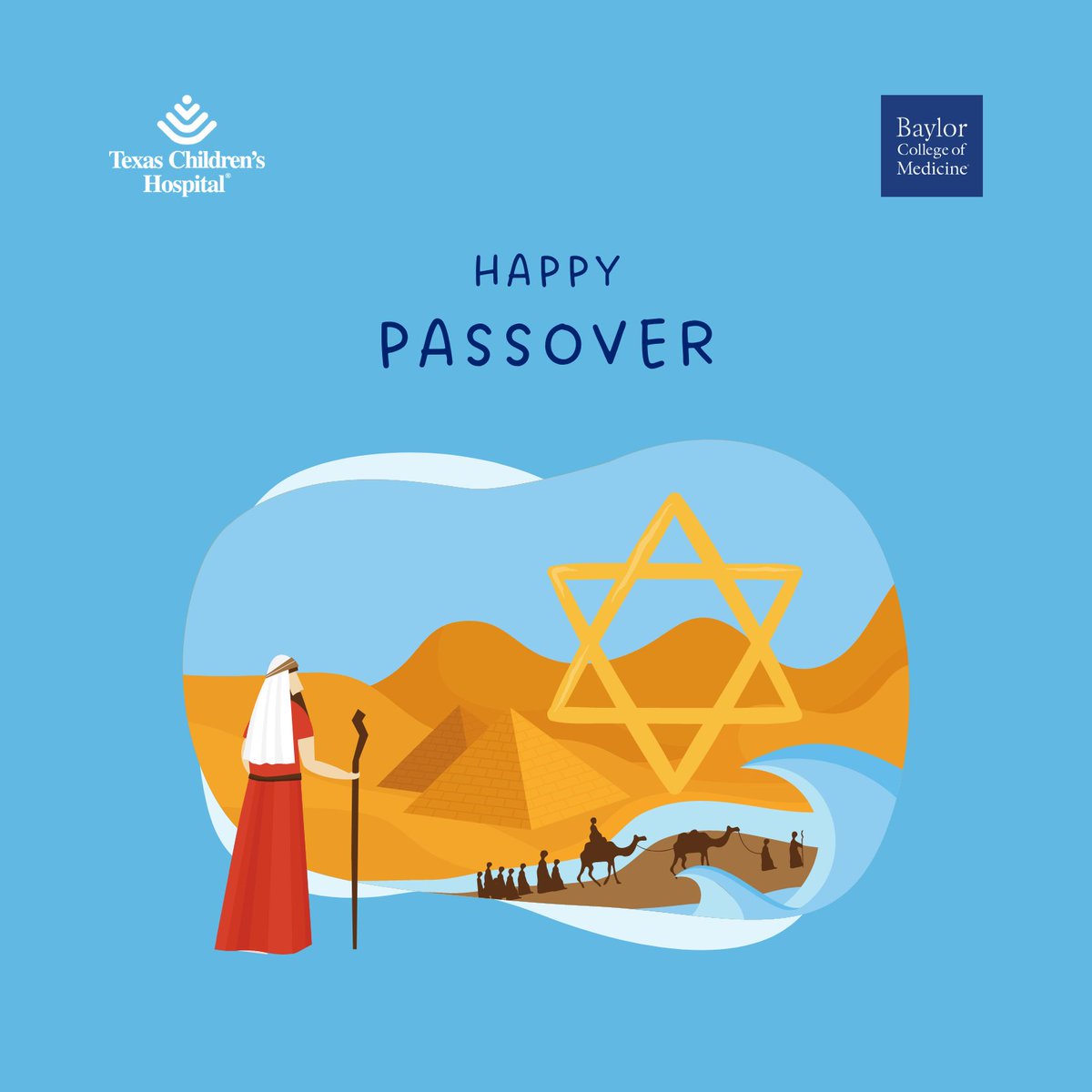 Happy Passover or “Chag Pesach sameach!” #TexasChildrensGlobal