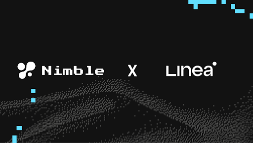 Nimble x Linea: Supercharging Decentralized AI Excited to announce our latest integration with @LineaBuild's zkEVM! This powerful duo unlocks: Turbocharged Development: Linea's zkEVM tech brings high-throughput transactions, low gas fees, and enhanced data privacy for Nimble's…